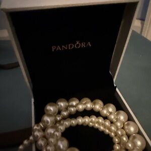 Pandora Cream Pearl Necklace